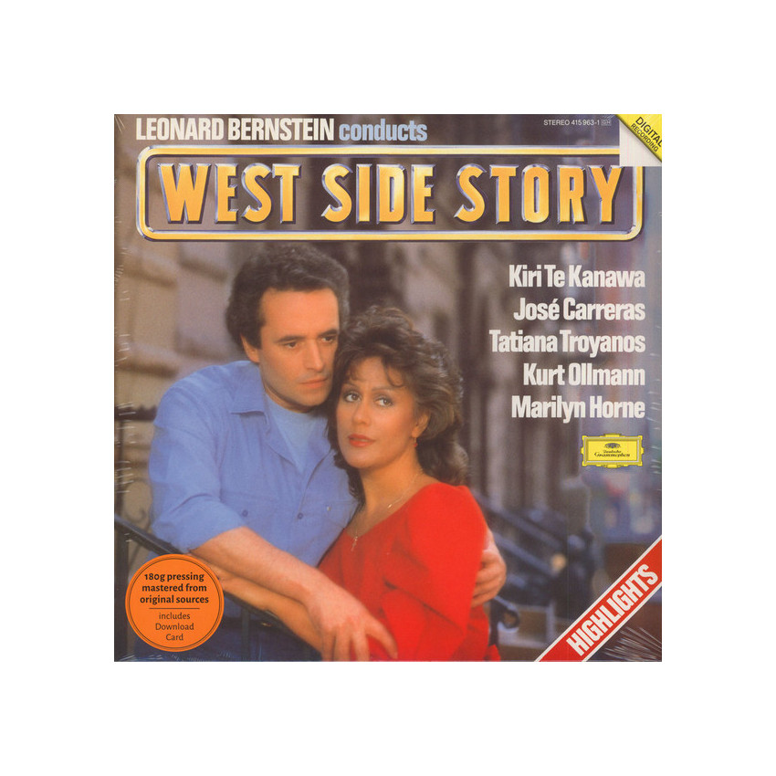 LEONARD BERNSTEIN - WEST SIDE STORY (479580-62, 180 gm.) DEUTSCHE GRAMMOPHON/GER. MINT (0028947958062)