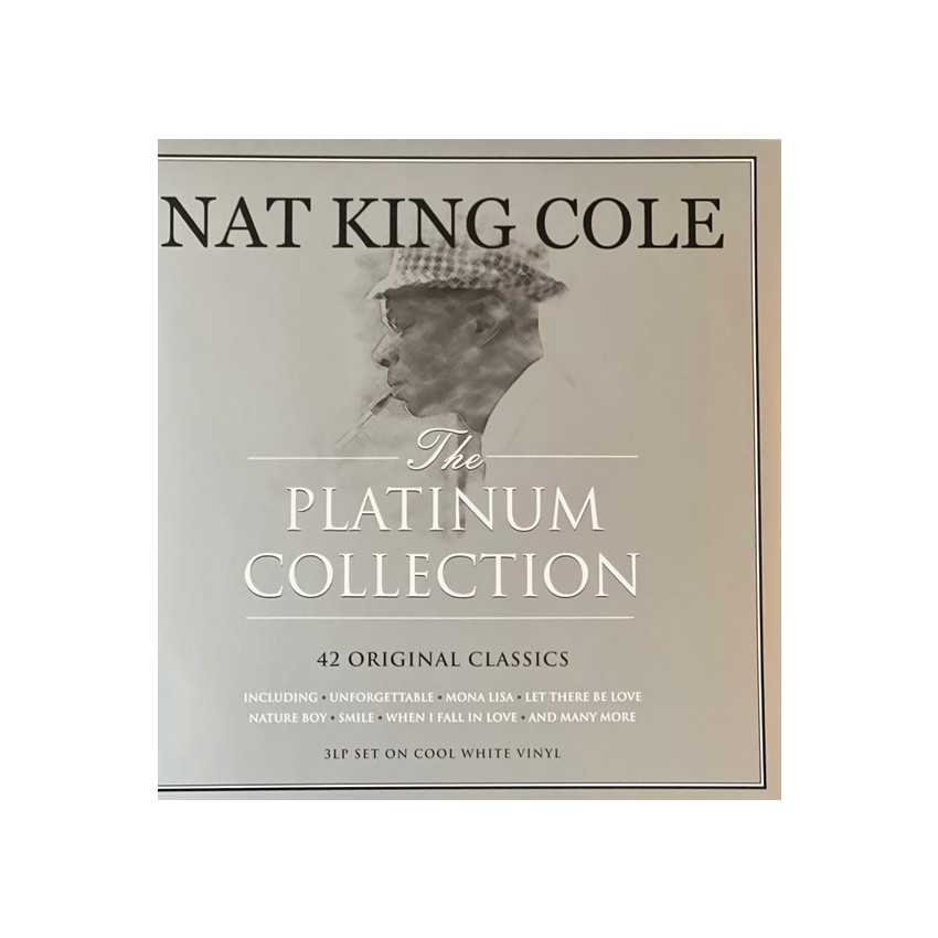 NAT KING COLE - PLATINUM COLLECTION 3 LP Set 2015 (NOT3LP214, WHITE VINYL) GAT, NOT NOW/EU MINT (5060403742148)