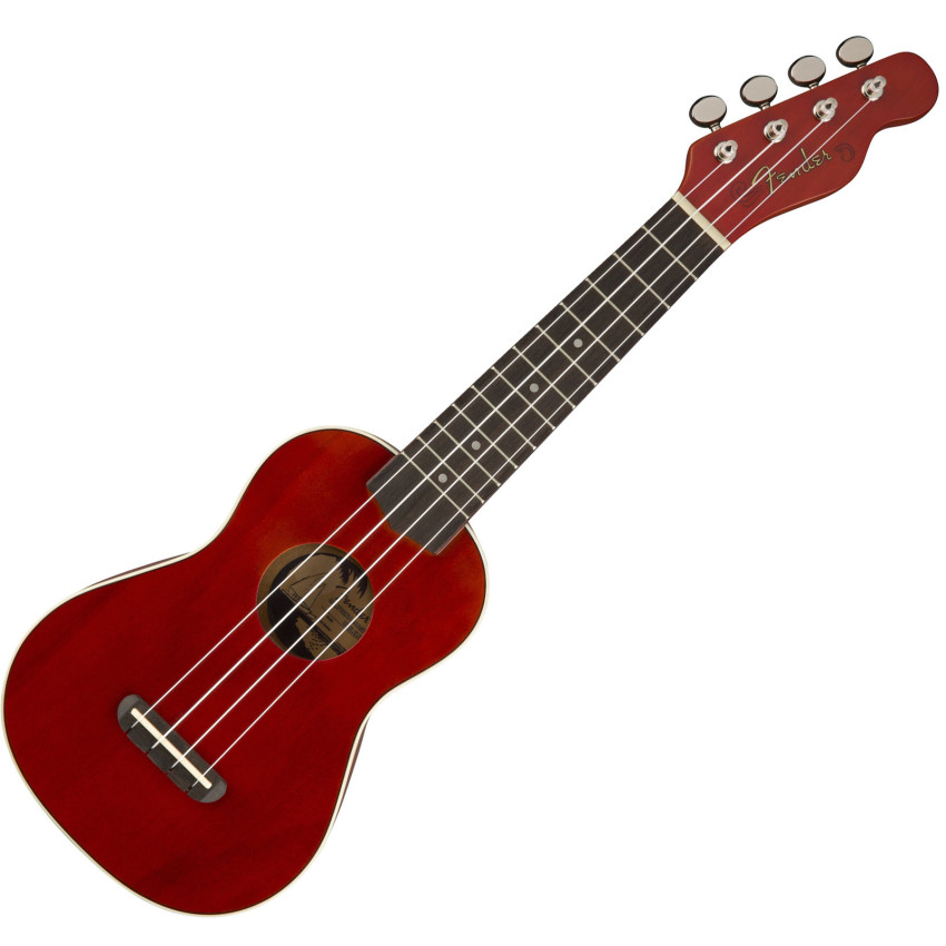 FENDER UKULELE VENICE SOPRANO CHERRY