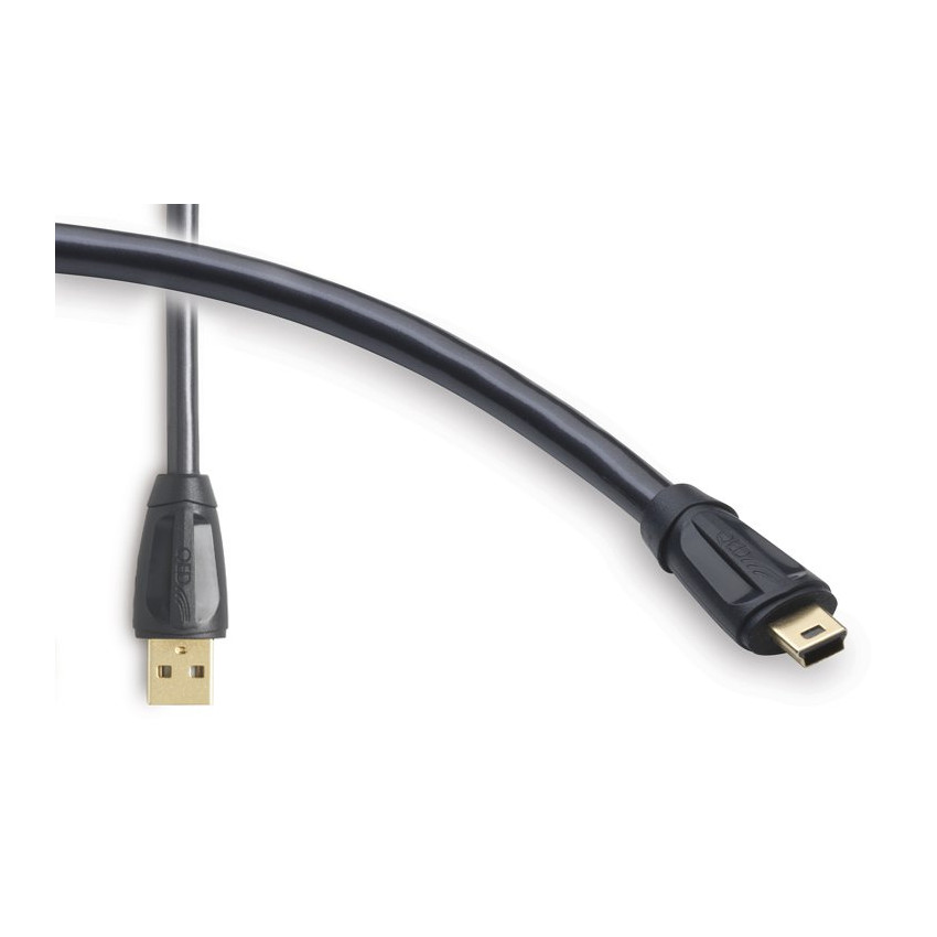 QED USB mini A-B 5м