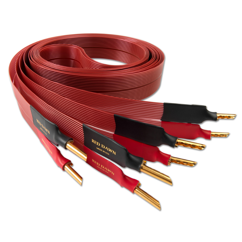 Nordost Red Dawn, 2x3m is terminated with low-mass Z plugs