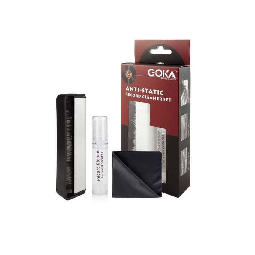 GOKA GK-R02 Record Cleaner Set (3 in 1)