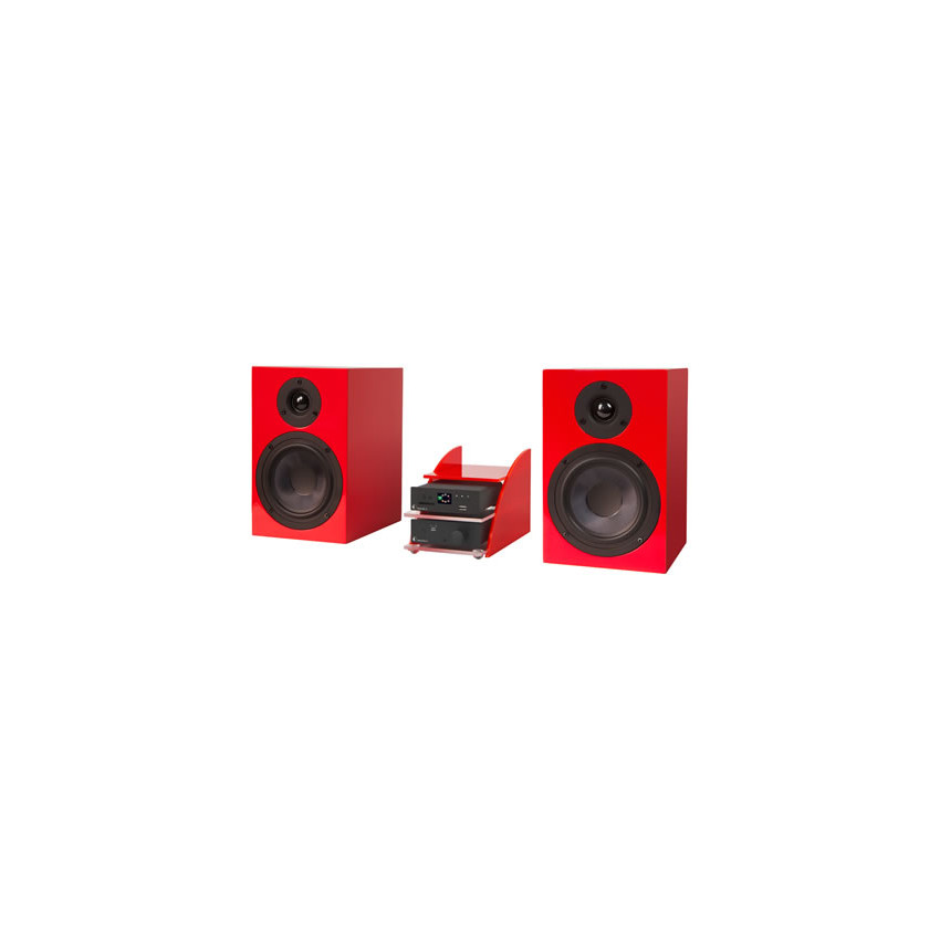 Pro-Ject Set HiFi Mediaplayer Black-Red