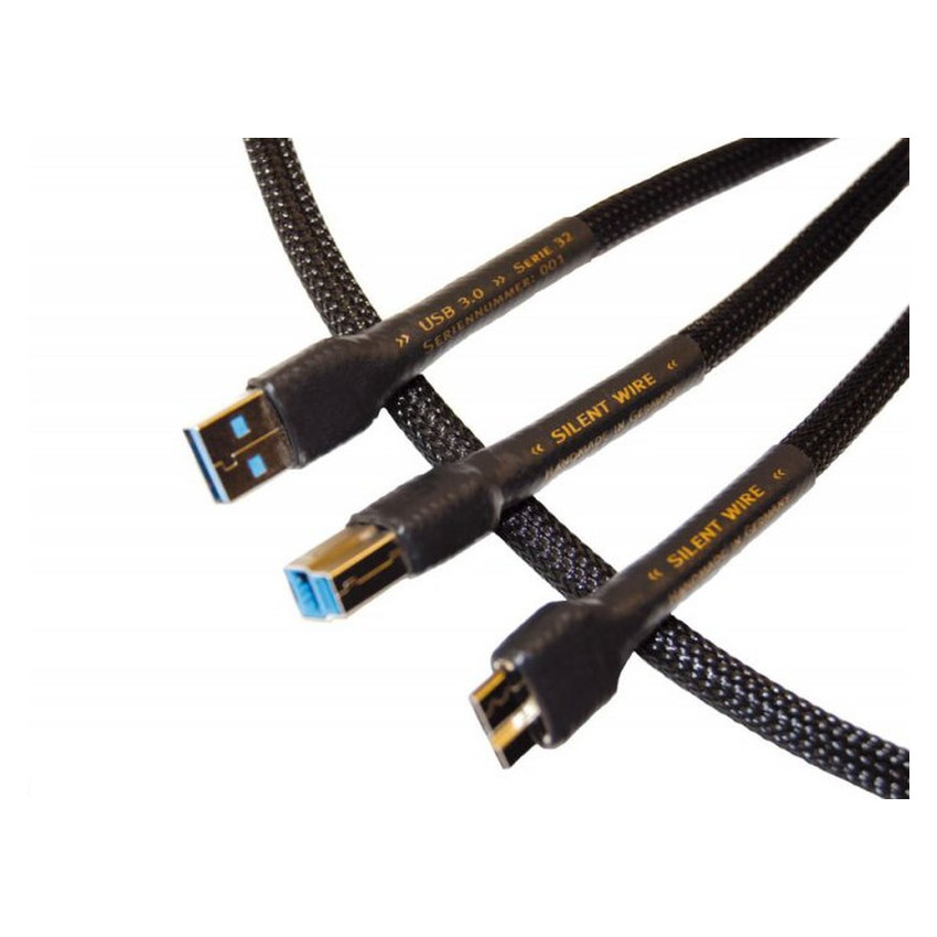 Silent Wire USB32, USB-A to USB-B or USB-A, USB 3.0 1м