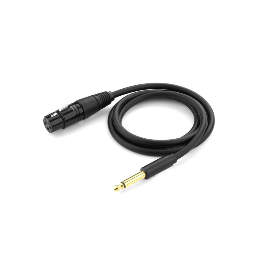 UGREEN AV131 Jack 6 3 mm to XLR Female AV Cable, 3 m Black 20720