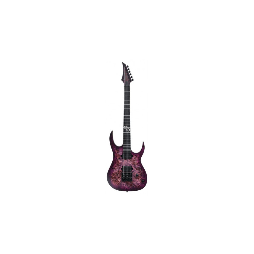 SOLAR GUITARS S1.6PP POPLAR PURPLE BURST MATTE