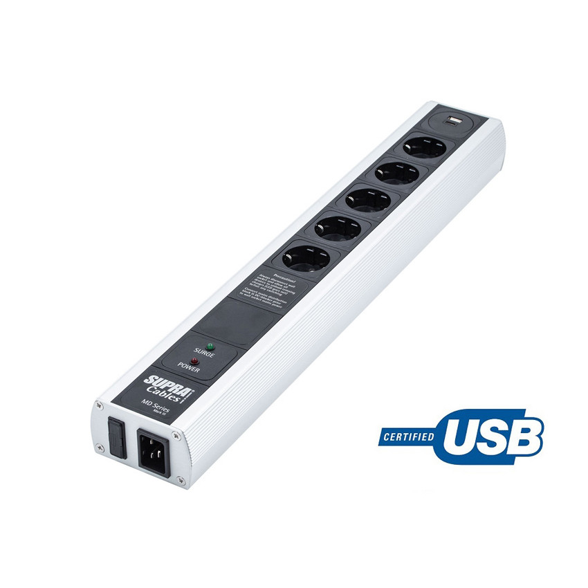 SUPRA MAINS BLOCK MD05DC-16-EU/SP USB-A/C