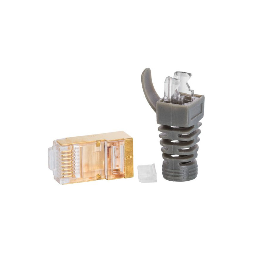Supra RJ45 CAT 8 MALE ETHERNET PLUG BULK