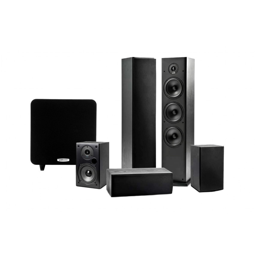Polk Audio Set 5.1 Polk Audio T50/T15/T30/PSW 111 Black