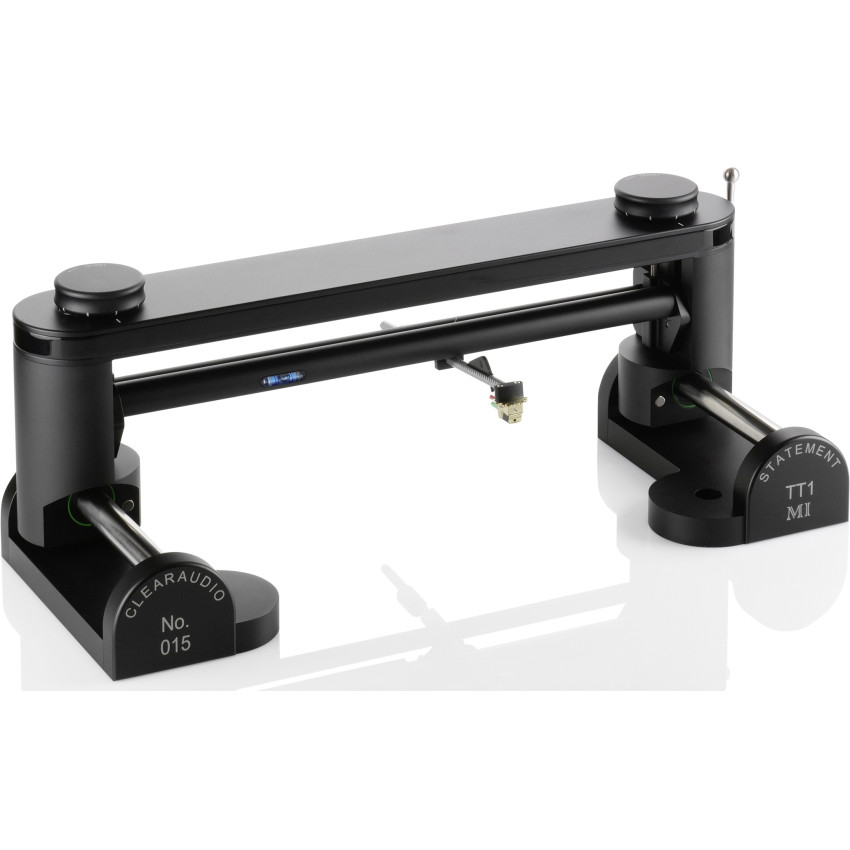 Clearaudio Tangential tonearm Statement TT 1i /TA 042 Black Lacquer, Black aluminium