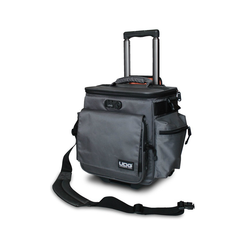 UDG Ultimate SingBag Trolley Deluxe Steel Grey/Orange