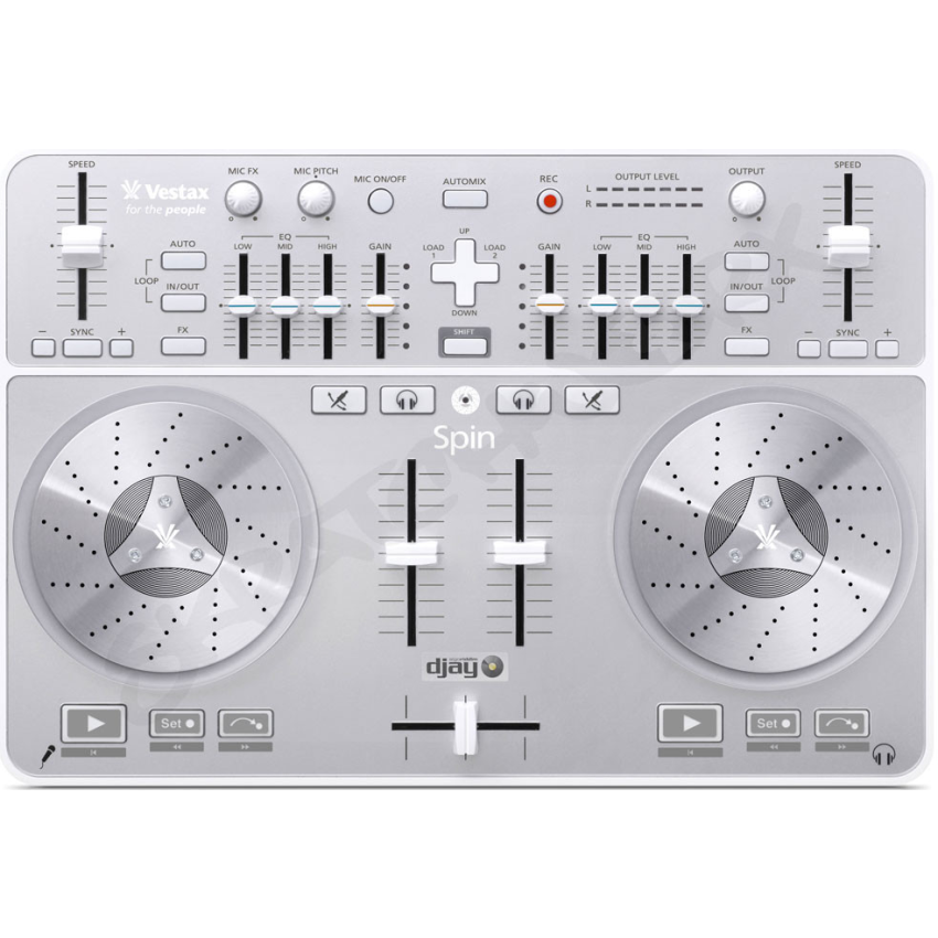 Vestax SPIN Silver