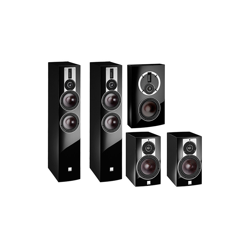 Dali Rubicon 6-2-LCR set 5.0 Black