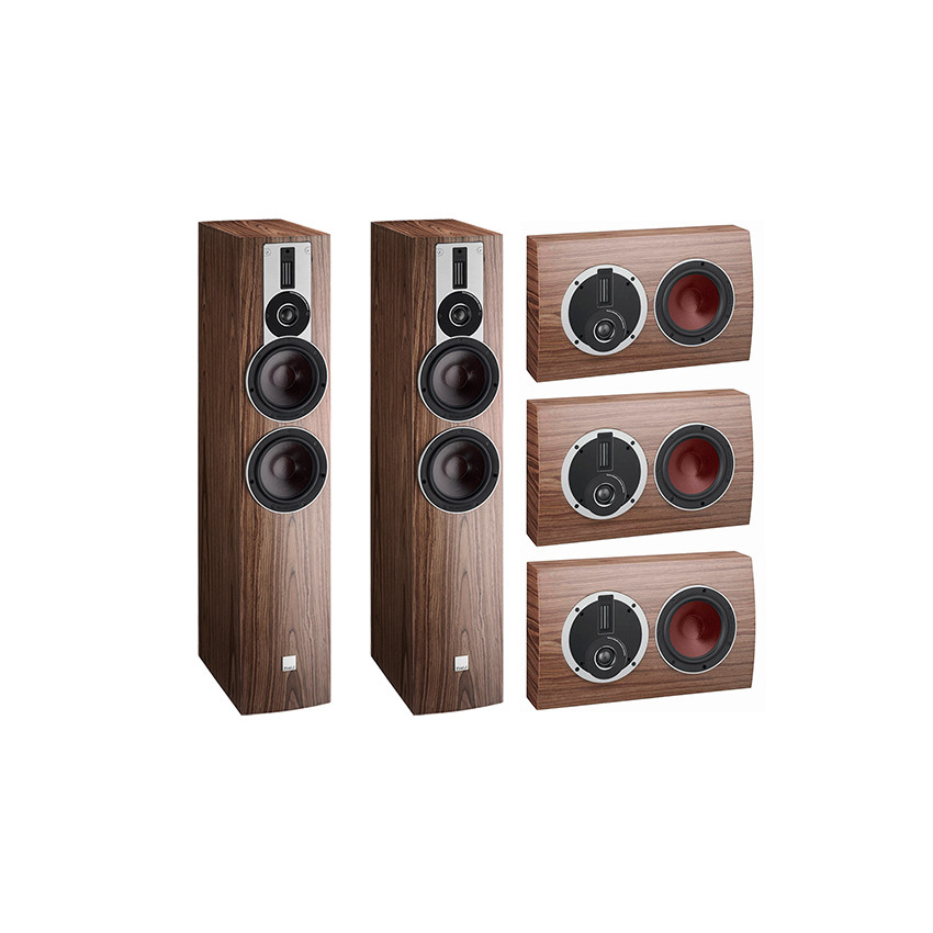 Dali Rubicon 6-LCR set 5.0 American Walnut