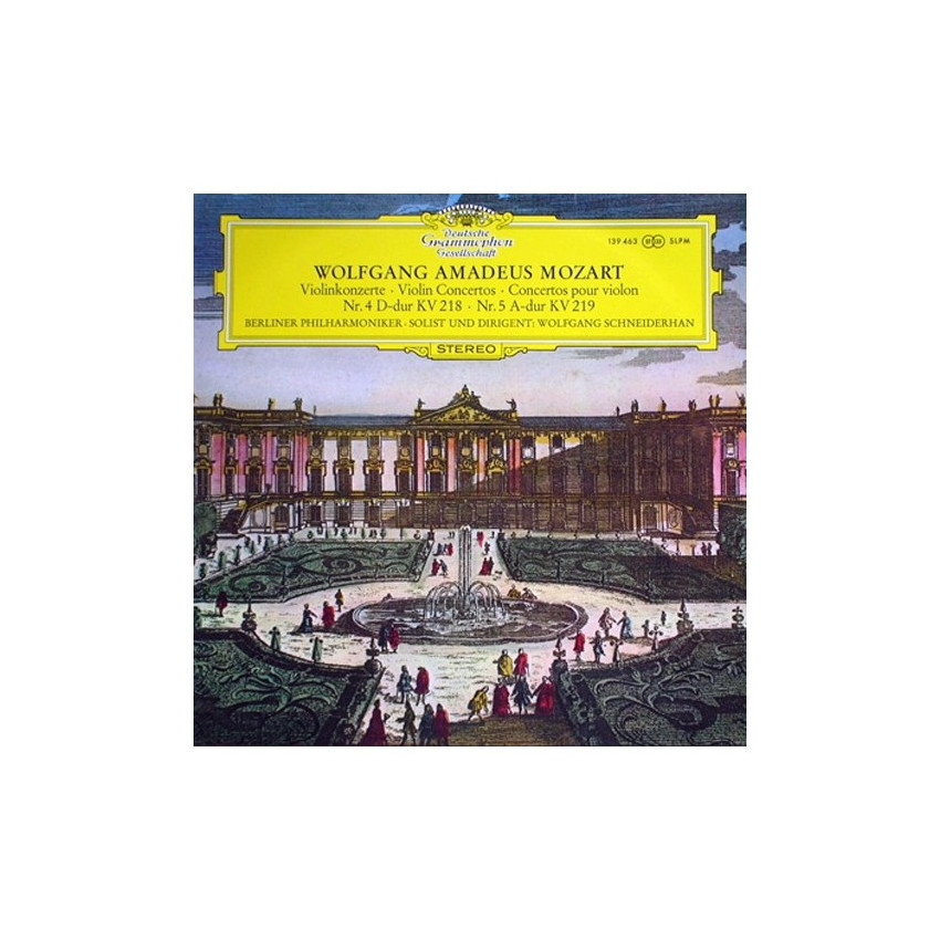 Mozart W. A. - Violin Concertos No. 4 in D major K. 218 No. 5 in A major K. 219 (139463) Mi nt