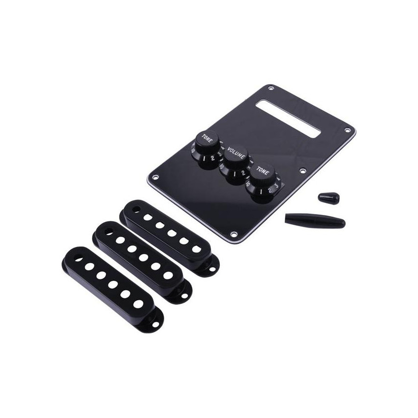 FENDER ACESSORY KIT FOR STRATOCASTER BLACK