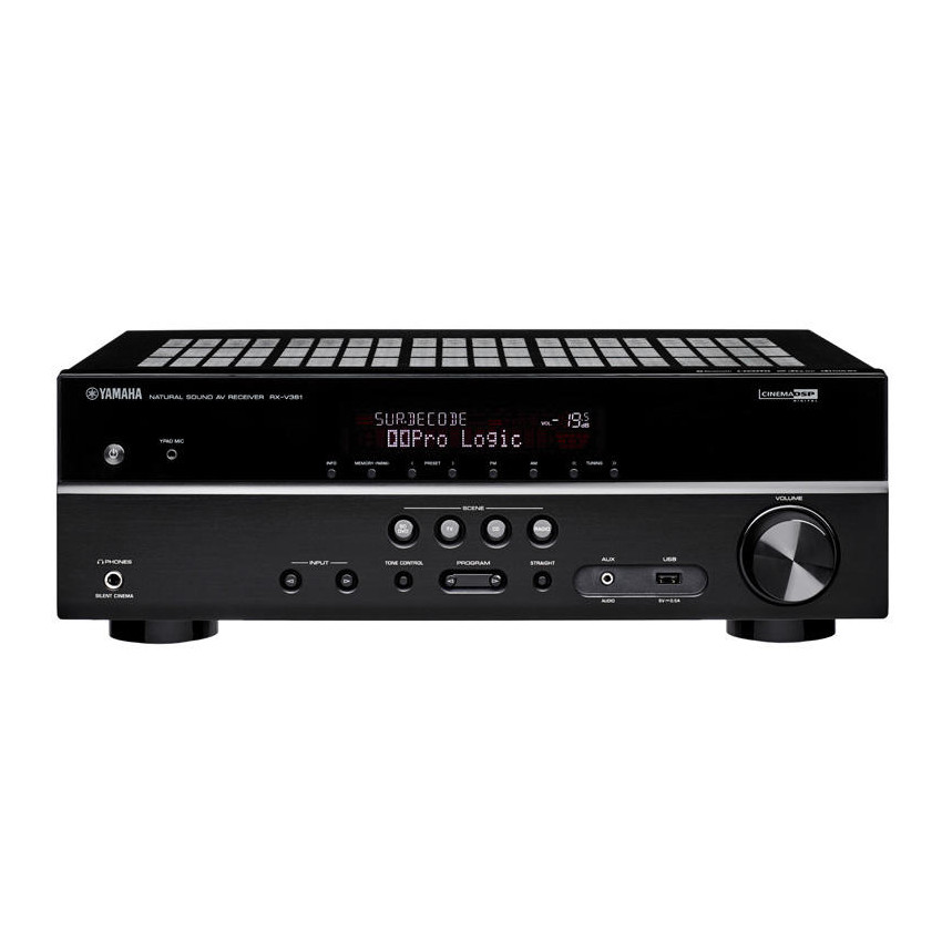 Yamaha RX-V381 Black