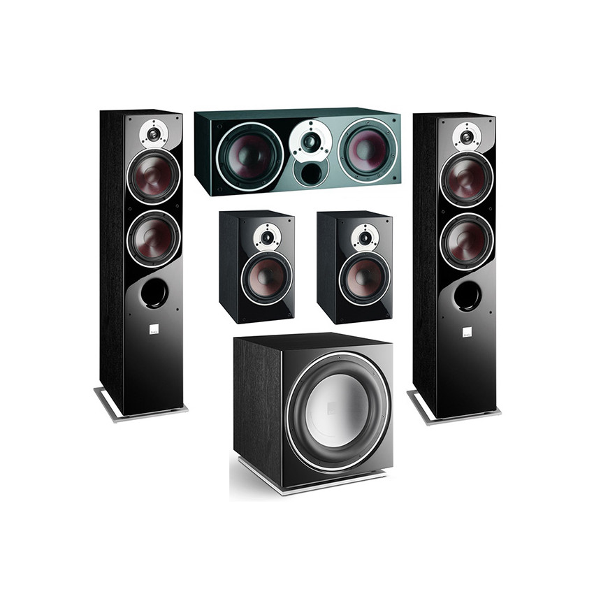 DALI Zensor 7 set 5.1 7/1/vocal/SUB E-12F Black