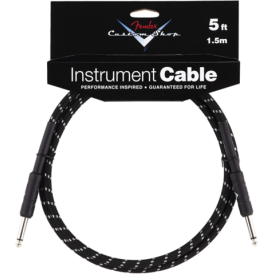 FENDER PERFORMANCE INSTRUMENT CABLE 5 BK