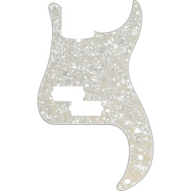 FENDER PICKGUARD FOR STANDARD PRECISION BASS 13-HOLE MODERN-STYLE WHITE PEARL