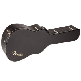 FENDER DREADNOUGHT ACOUSTIC GUITAR CASE BLACK FLAT TOP