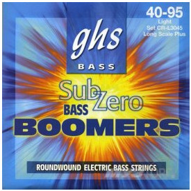 GHS STRINGS SUB-ZERO BOOMERS BASS SET