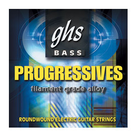 GHS STRINGS PROGRESSIVES BASS SET