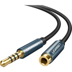 UGREEN AV118 3.5 mm Male to 3.5 mm Female, 2 m Black 40675