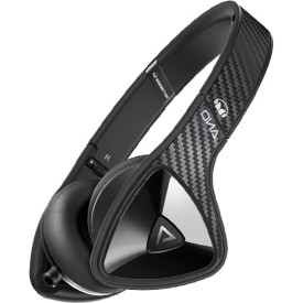 Monster DNA Neon On-Ear Headphones Carbon Fiber on Black