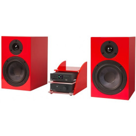 Pro-Ject Set HiFi Mediaplayer Silver-Red