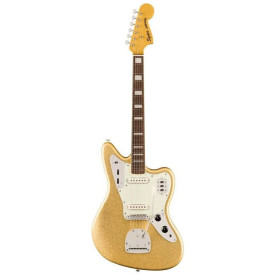 SQUIER LIMITED EDITION CLASSIC VIBE '70S JAGUAR MATCHING HEADSTOCK GOLD SPARKLE