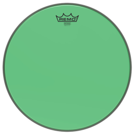 REMO EMPEROR 10" COLORTONE GREEN