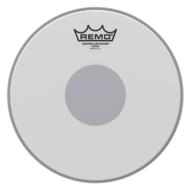 REMO CS 10" COATED BLACK DOT