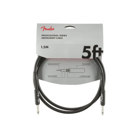 FENDER CABLE PROFESSIONAL SERIES 5' BLACK