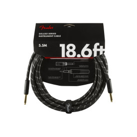 FENDER CABLE DELUXE SERIES 18.6' BLACK TWEED