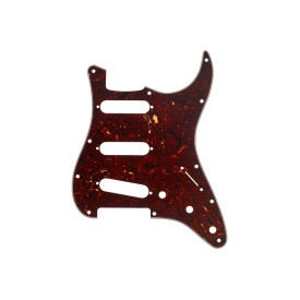FENDER PICKGUARD FOR STRAT S/S/S 11-HOLE TORTOISE SHELL 4 PLY