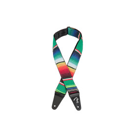 FENDER 2" SERAPE STRAP GREEN MULTI