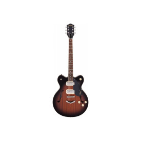 GRETSCH G2622-P90 STREAMLINER CENTER BLOCK DOUBLE-CUT P90 WITH V-STOPTAIL HAVANA BURST