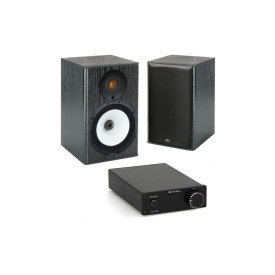 S.M.S.L SA-98E + Monitor Audio MR1 Black