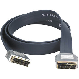 PROFIGOLDPGV 785 Flat Scart Interconnect - SCARTMale - SCARTMale 5.0m