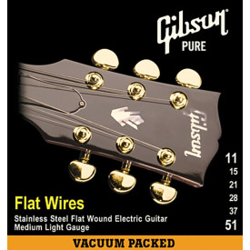 Gibson FLATWIRES STAINLESS STEEL FLATWOUND