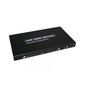 GOLDKABEL HDMI Matrix 4 x IN - 2 x OUT