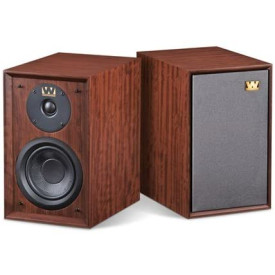 Wharfedale 80th Anniversary Denton Mahogany Red