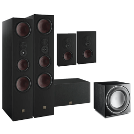 DALI Opticon 8 MK2 set 5.1 8/LCR/VOKAL/E-12F Black