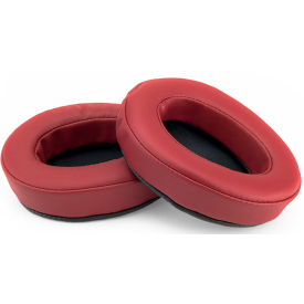 BRAINWAVZ OVAL PU Earpads DARK RED