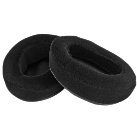 BRAINWAVZ OVAL Velour Earpads ANGELED BLACK