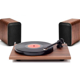 Rega Planar 1 Plus Carbon + Q Acoustics M20 HD Walnut