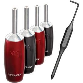AUDIOQUEST spc 507 Series Banana Silver set of 4