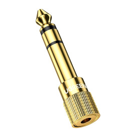 UGREEN 6.5mm Male to 3.5mm Female Adapter Gold (20503)