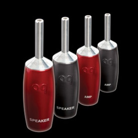 AUDIOQUEST spc 500 Series Banana Silver set of 4